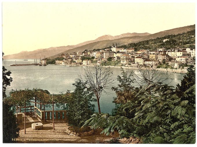 Volosca, near Abbazia, Istria, Austro-Hungary