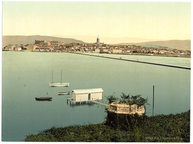 Capo d'Istria (i.e., Capodistria), general view, Istria, Austro-Hungary
