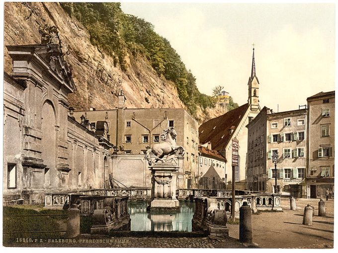 Salzburg, Horse Pool, Austro-Hungary