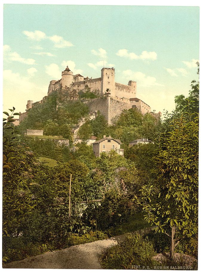 Fortress High-Salzburg (i.e., Hohensalzburg), Salzburg, Austro-Hungary