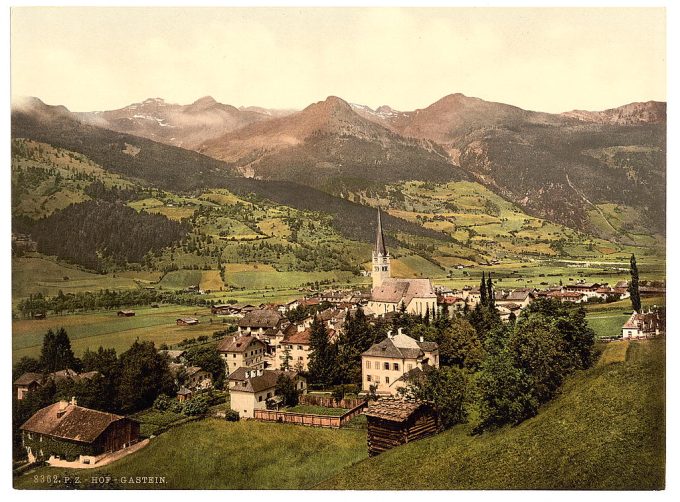 Gastein (i.e., Hof Gastein), Salzburg, Austro-Hungary