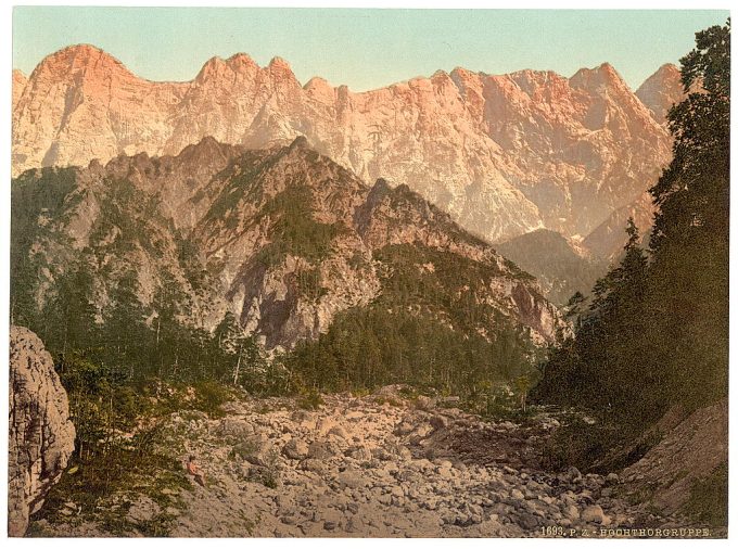 The Hochthor-group (i.e., Hochtor-group), Styria, Austro-Hungary