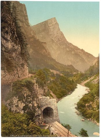 Hochstegtunnel and Planspitze, Austro-Hungary