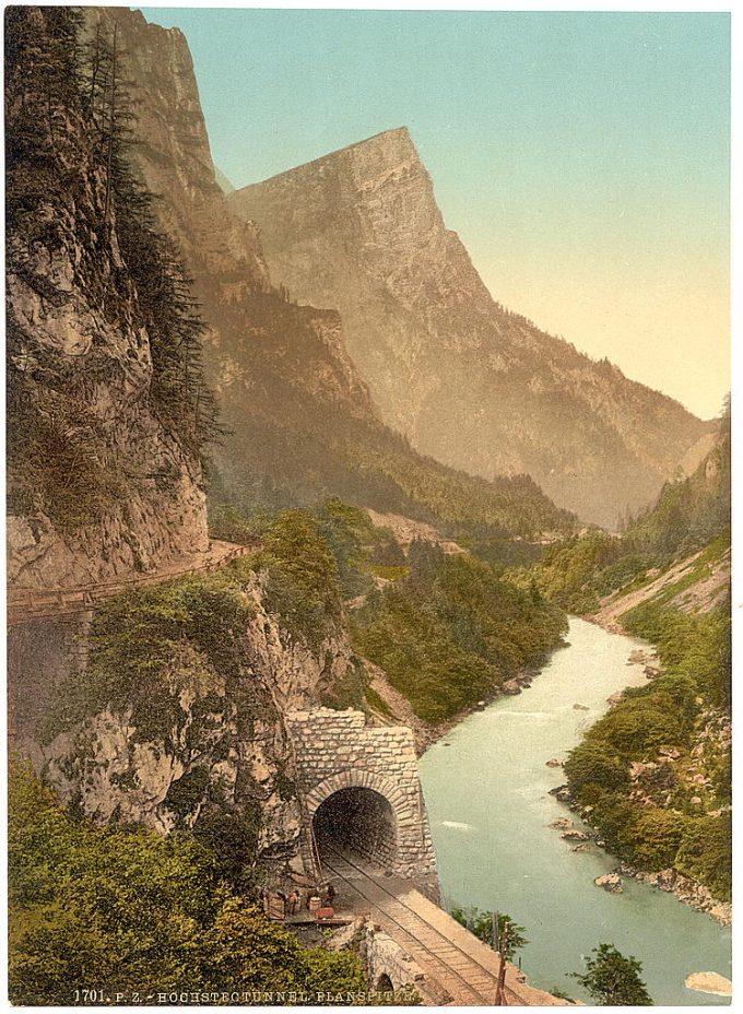 Hochstegtunnel and Planspitze, Austro-Hungary