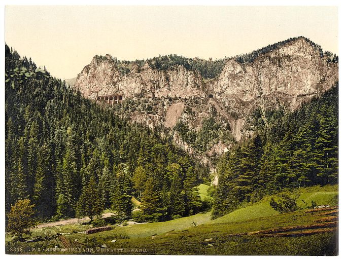 Semmering Railway to Weinzettelwand, Styria, Austro-Hungary