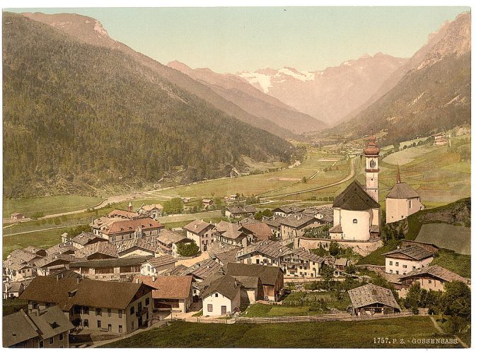 Brenner Railway, Gossensass, Tyrol, Austro-Hungary