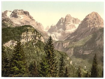 Brenta Group, from Erzherzog, Tyrol, Austro-Hungary