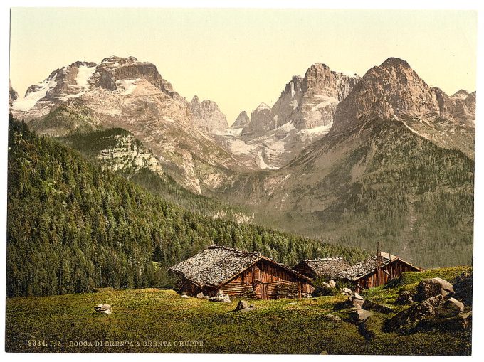 Mouth of the Brenta and Brenta Group, Tyrol, Austro-Hungary