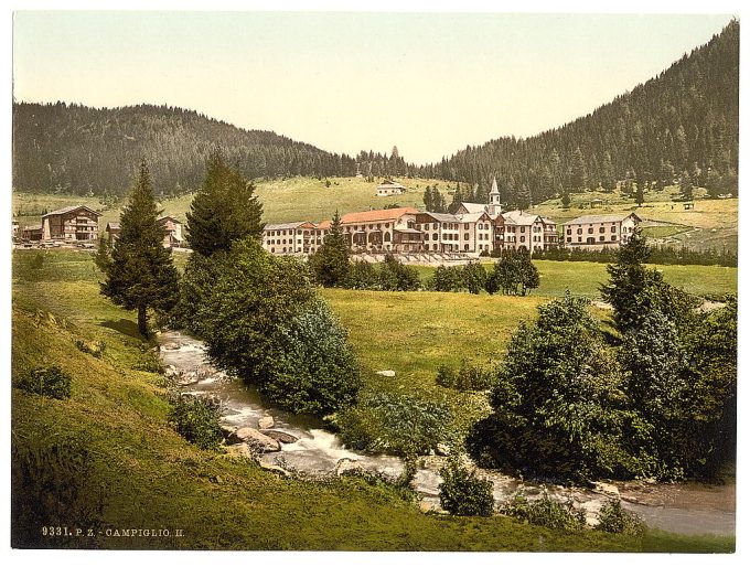 Campiglio (i.e, Madonna di Campiglio), II., Tyrol, Austro-Hungary