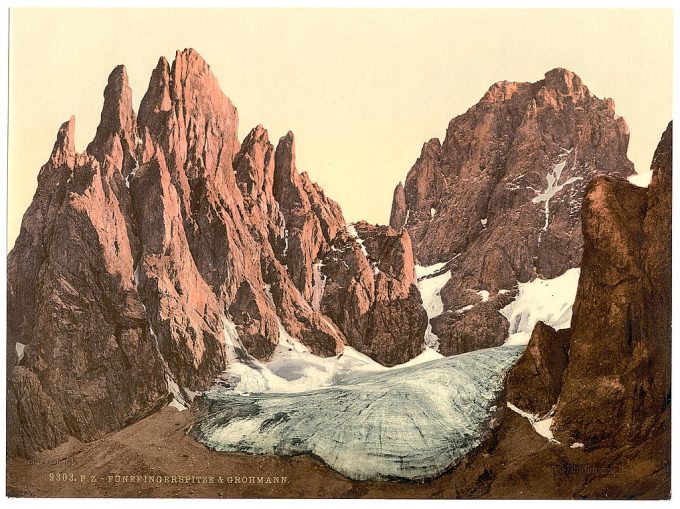 Funffingerspitze and Grohmann, Tyrol, Austro-Hungary