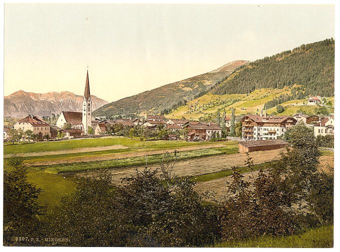 Mieders, general view, Tyrol, Austro-Hungary
