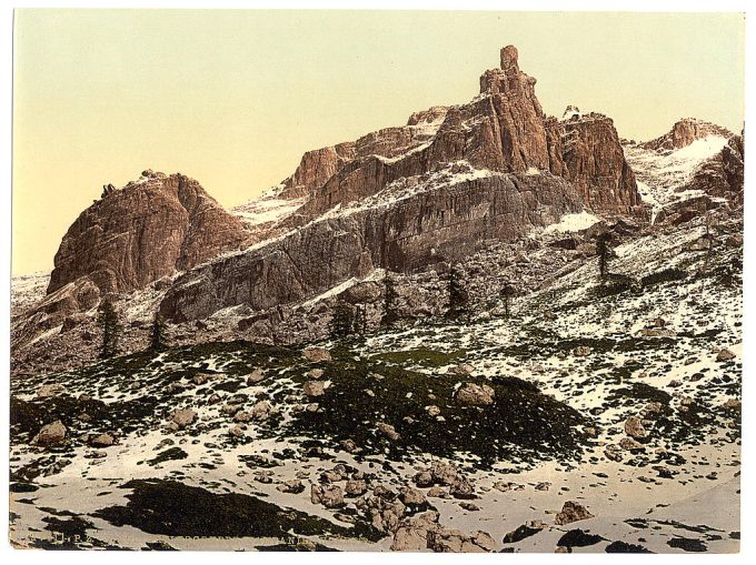 Ortler Group, Campanil Tuckett, Tyrol, Austro-Hungary