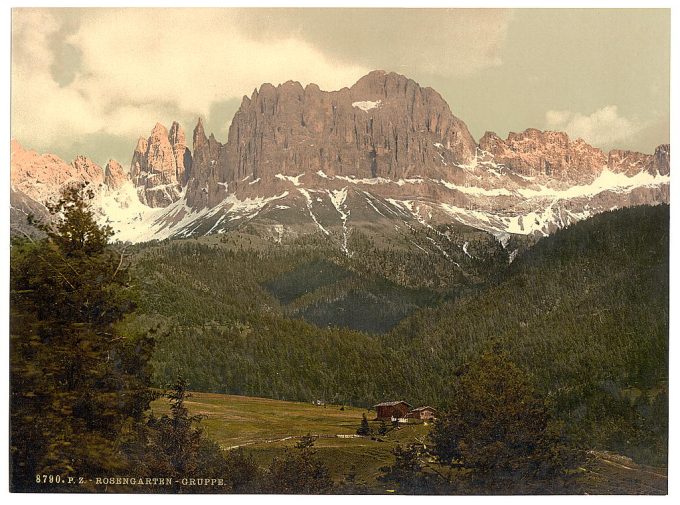 Rosengarten Group, Tyrol, Austro-Hungary