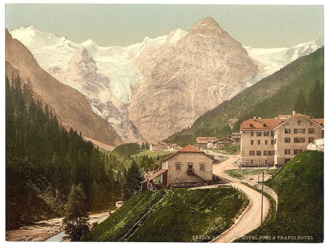 Trafoi Hotel and Post, Tyrol, Austro-Hungary