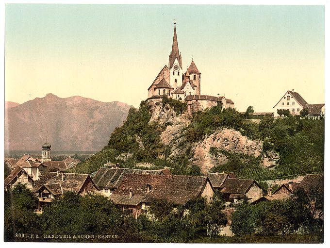 Vorarlberg Rankweil and Hohenkasten, Tyrol, Austro-Hungary