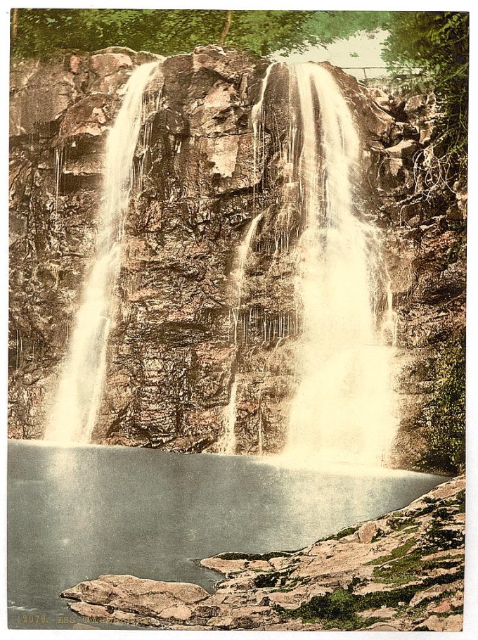 Ess-na-Crub Fall. Glenariff. Co. Antrim, Ireland