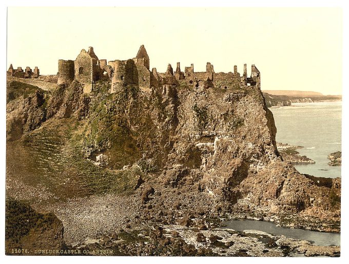 Dunluce Castle. Co. Antrim, Ireland