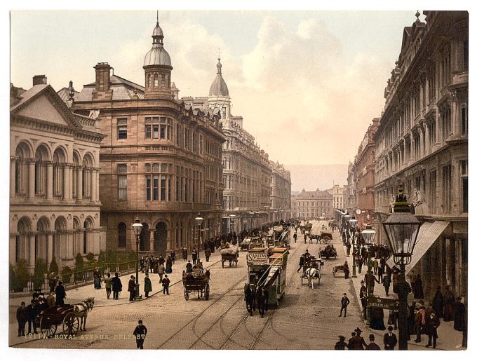 Royal Avenue. Belfast. Co. Antrim, Ireland