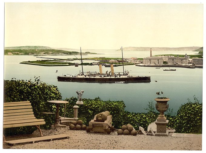 Queenstown Harbor. Co. Cork, Ireland