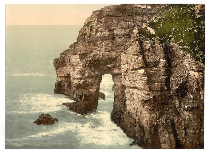 Temple Arch. Horn Head. Co. Donegal, Ireland
