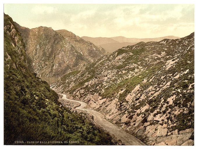 Pass of Ballaghbema. Co. Kerry, Ireland