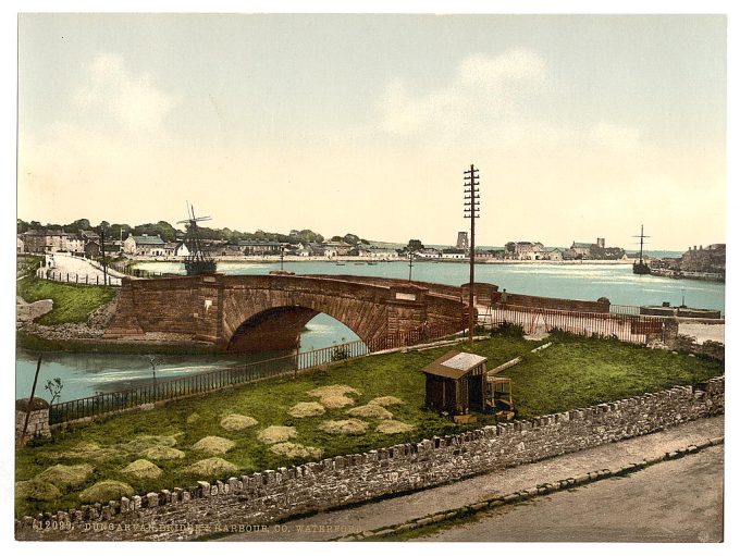 Dungarven Bridge and Harbor. Co. Waterford, Ireland