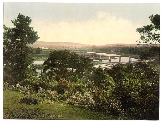 View at Cappoquin. Co. Waterford, Ireland