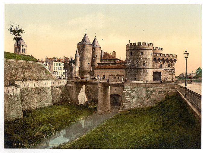 German Gate, Metz, Alsace Lorraine, Germany