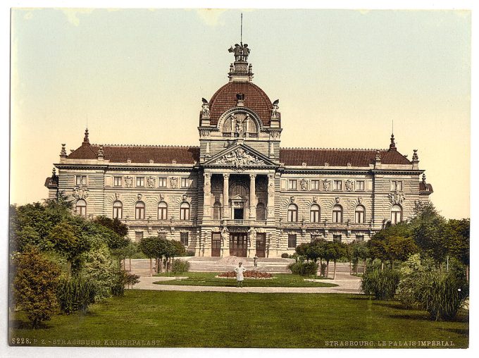 Imperial Palace, Strassburg, Alsace Lorraine, Germany