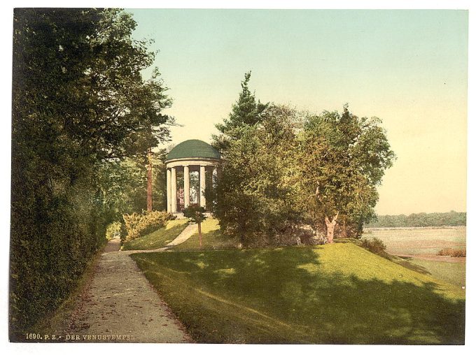 The Temple of Venus, park of Worlitz, Anhalt, Germany