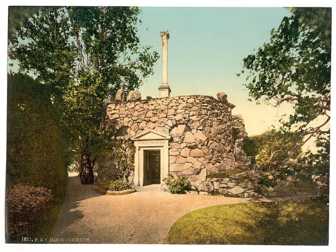 The Monument, park of Worlitz, Anhalt, Germany