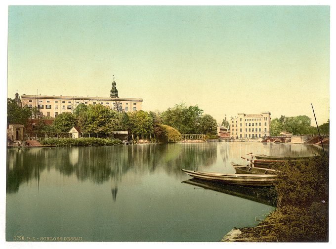 The Castle of Dessau, Anhalt, Germany