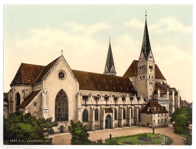 Cathedral, Augsburg, Bavaria, Germany