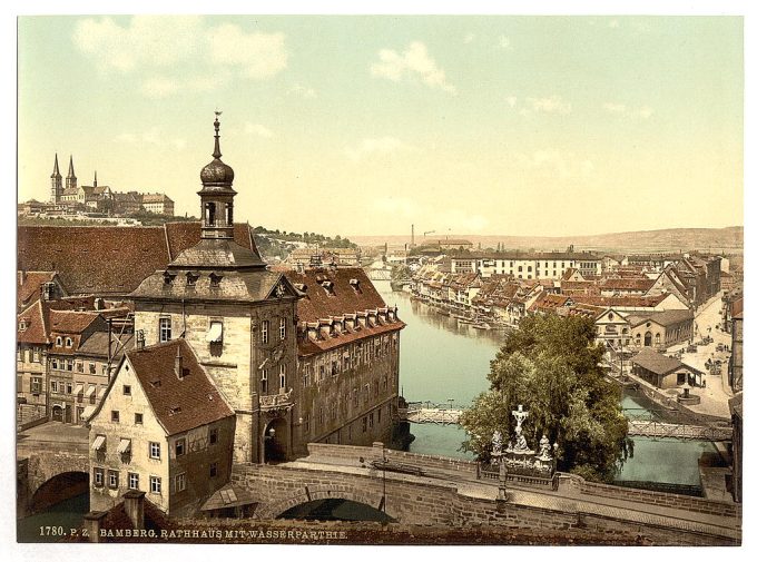 Court house, Bamberg, Bavaria, Germany