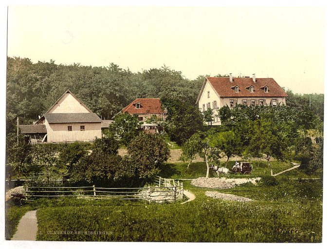 Claushof, Bad Kissengen (i.e. Bad Kissingen), Bavaria, Germany