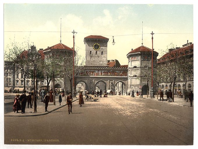 Isar Gate, Munich, Bavaria, Germany