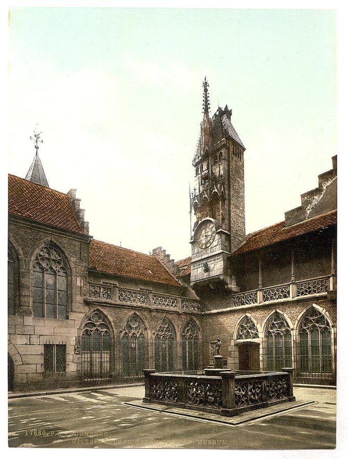 Wittelsbacher Hof, National Museum, Nuremberg, Bavaria, Germany