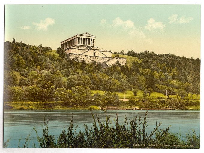 The Walhalla, Ratisbon (Regensburg), Bavaria, Germany