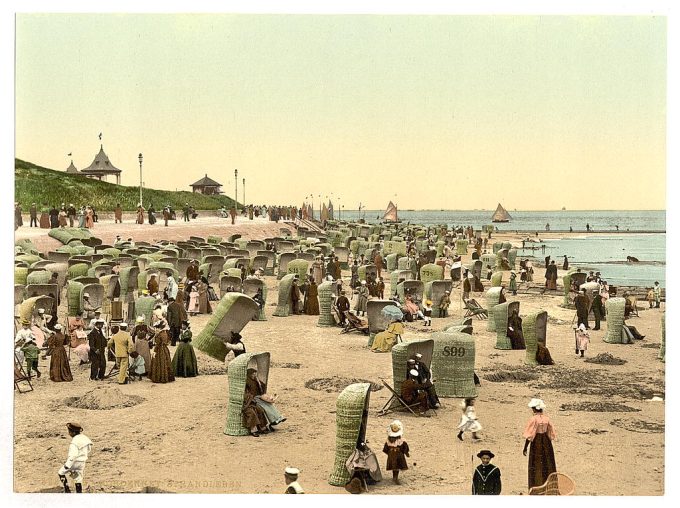 Norderney, life on the beach, Germany