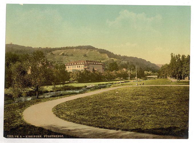 Kissingen (Bad Kissingen), Fürstenhof, Bavaria, Germany