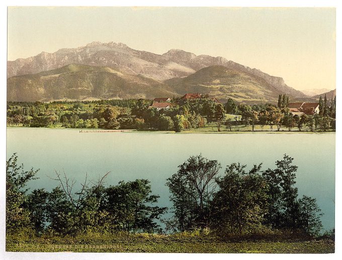 Herreninsel, Chiemsee, Upper Bavaria, Germany