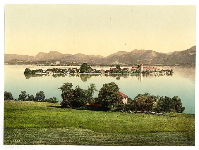 Fraueninsel, Chiemsee, Upper Bavaria, Germany