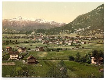 Garmisch, general view, Upper Bavaria, Germany