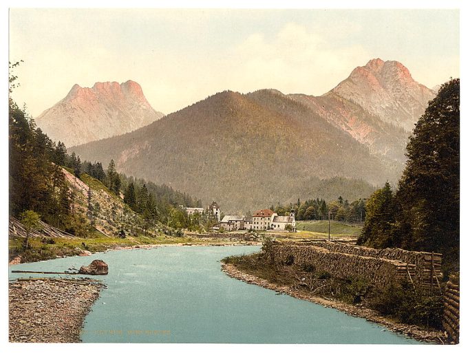 Hinteriss, general view, Upper Bavaria, Germany