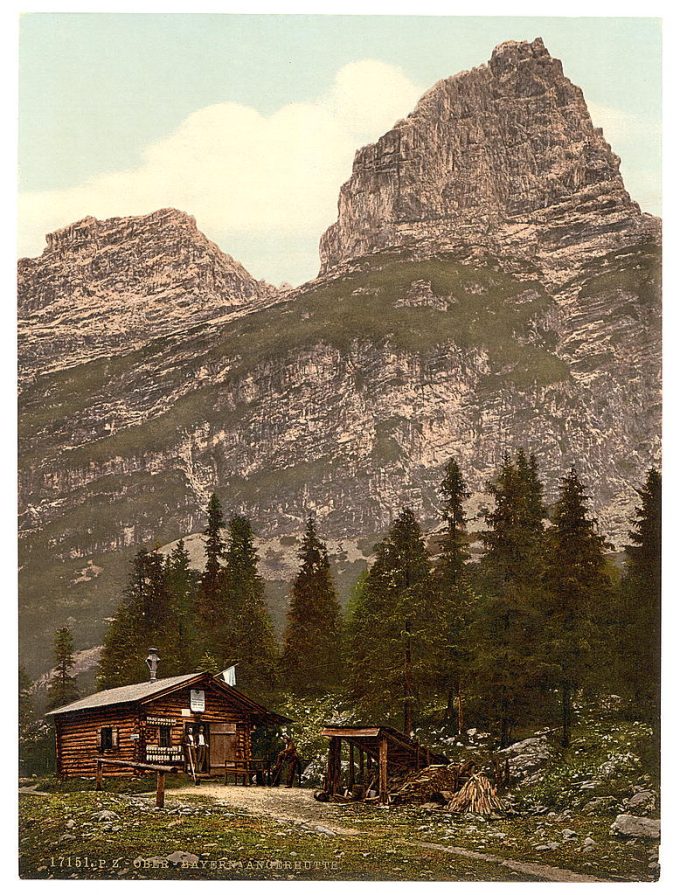 Angerhutte, Hinterrainthal, Upper Bavaria, Germany