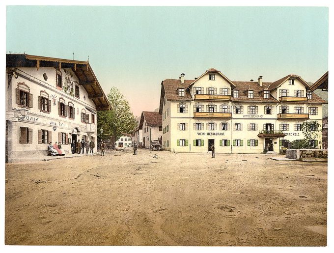 Hotel Wittelsbacherhof, Oberammergau, Upper Bavaria, Germany