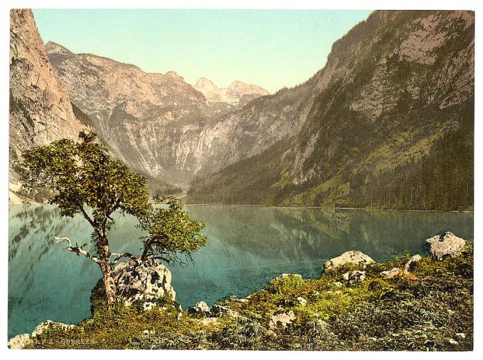 The Lake, Obersee, Upper Bavaria, Germany