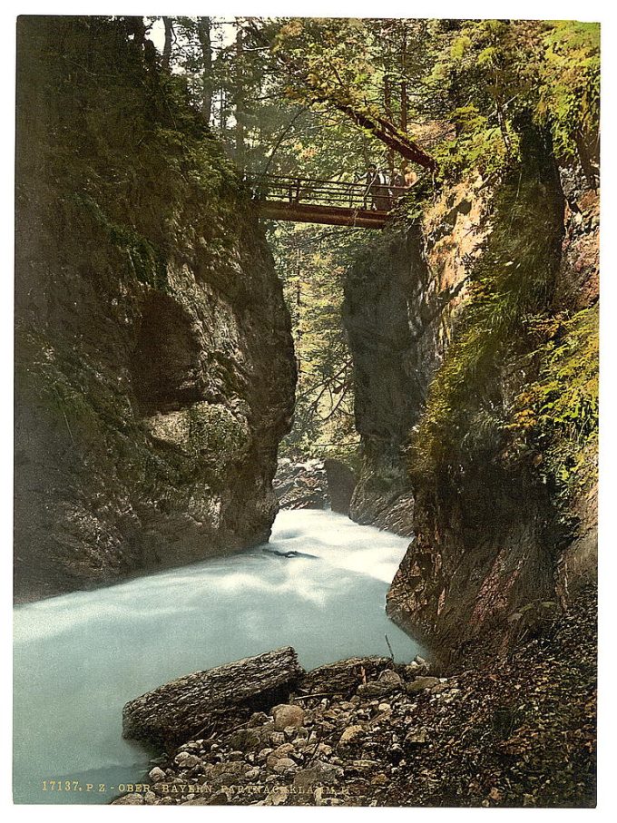 Partenachklamm II, Upper Bavaria, Germany