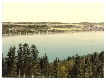 Rottmanshohe from Starnberg, Upper Bavaria, Germany