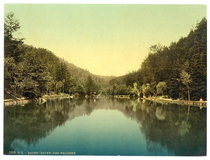 The Waldsee, Baden-Baden, Baden, Germany